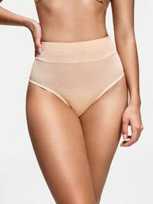 SHAPORA 1 pieza Prenda moldeadora de color albaricoque para mujer - Albaricoque - Ver 4