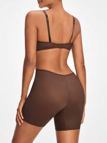 SHAPORA Rompers Faja De Color Sólido Para Mujer - Marrón - Ver 3