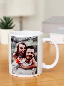 1pc 11oz Personalized Name Birthday Flowers Ceramic Mug, Custom 330ml White Mug,Customized Coffee Cup With Birth Month Flower, Ideal Gift For Family And Friends On Birthday,Wedding Gift Thanksgiving,Christmas,Anniversary Mug - 330ml Horizontal Birthday Flower Mug - View 29