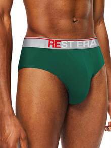 EasyFave Juego de calzoncillos multicolor con detalles de cinta de tela de punto a rayas para hombre - Multicolor - Ver 3