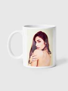 1pc 11oz Personalized Name Birthday Flowers Ceramic Mug, Custom 330ml White Mug,Customized Coffee Cup With Birth Month Flower, Ideal Gift For Family And Friends On Birthday,Wedding Gift Thanksgiving,Christmas,Anniversary Mug - 330ml Horizontal Birthday Flower Mug - View 20