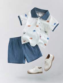 Blue and White