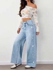 HIMARRI Women Jeans - Blue - View 2
