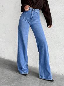 HIMARRI Women Jeans - Royal Blue - View 3