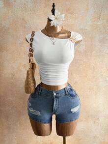 Women T-Shirts - Multicolor - View 5