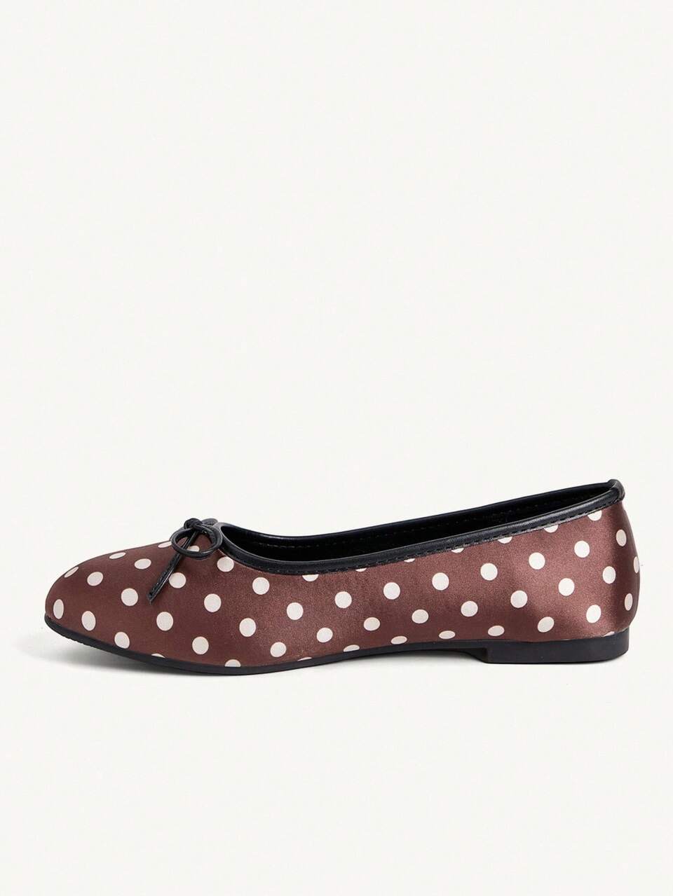 CUCCOO CHICEST New Brown Flat-Bottomed Bow Fashionable And Comfortable Versatile Women's Flat-Bottomed Shoes