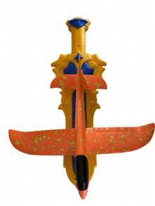 1PC Foam Airplane Launcher, Outdoor Interactive Catapult Glider, Jet Airplane, Airplane, Airplane Supplies, Airplane, Airplane Toy, Airplane. - Multicolor - View 12