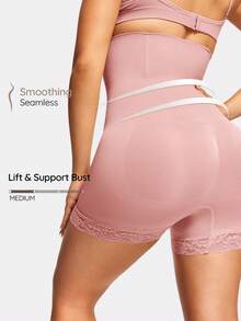 SHAPORA Women's Solid Color High Waist Shapewear Bottom - Multicolor - View 1