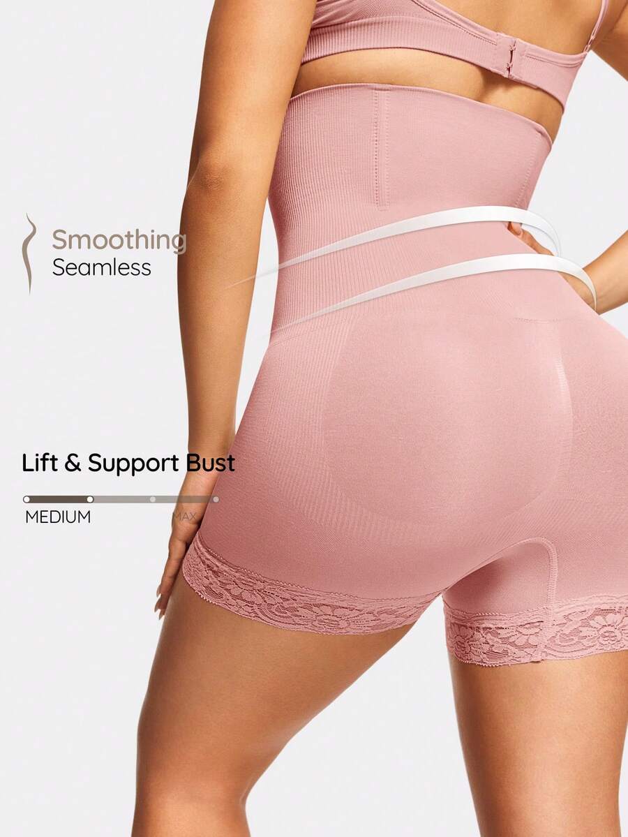 SHAPORA Women's Solid Color High Waist Shapewear Bottom - Multicolor - View 1