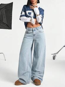 HIMARRI Women Jeans - Royal Blue - View 5