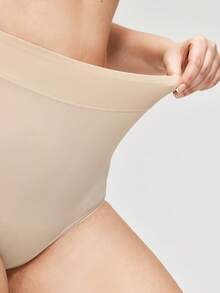 SHAPORA 2条装加大码女士简约舒适日常三角裤 - 彩色 - 查看 4