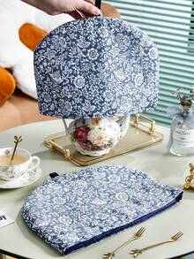 1PC New Teapot Insulation Cover, Warming, Dustproof, Heat-Resistant Cloth Cover With Cotton Lining For Teapots, Kitchen Decoration, Home Decoration. Used For Insulation, Cold Preservation, Moistureproof, Dustproof. Suitable For Outdoor Use - White - View 12