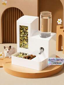 1 Buah Dispenser Air Anti Bocor untuk Hamster, Anti Tumpah, Botol Air Kecil untuk Hewan Peliharaan, Aksesori Kandang Hamster, Gerbil, dan Hamster Kerdil - View 1