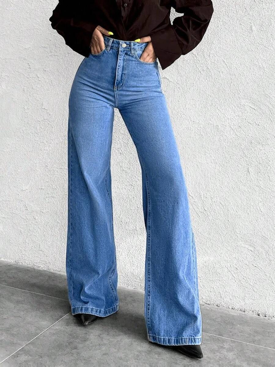 HIMARRI Women Jeans - Royal Blue - View 1