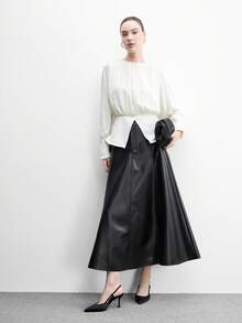CUCCOO BIZCHIC 優雅便捷尖頭女款高跟鞋，適合女性，舒適中跟款式，適用於辦公室、婚禮、派對以及春夏季鞋款 - 烏黑色, - 查看 3