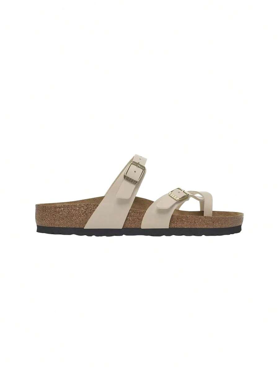 Birkenstock Mayari Birko-Flor Women's Flat Sandals Sandcastle Large 1029811 - Sandcastle - View 1