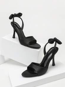 CUCCOO SZL Women Shoes Spring And Summer New Stiletto High Heels Sexy Fashion Women High Heels Sandals Outdoor Shoes Suitable For Vacation Parties Valentine's Da - Black 10 - View 1