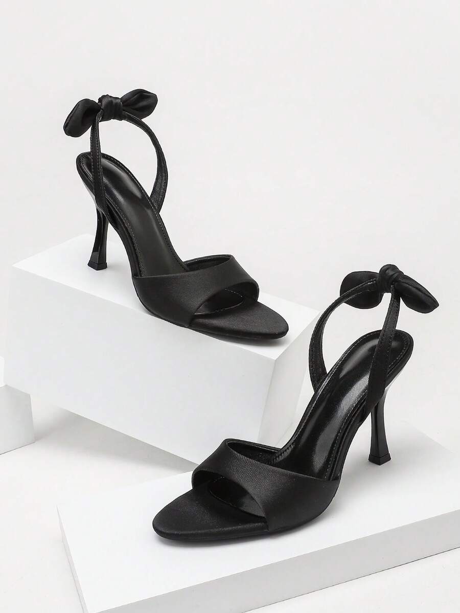 CUCCOO SZL Women Shoes Spring And Summer New Stiletto High Heels Sexy Fashion Women High Heels Sandals Outdoor Shoes Suitable For Vacation Parties Valentine's Da - Black 10 - View 1