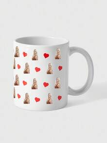 1pc 11oz Personalized Name Birthday Flowers Ceramic Mug, Custom 330ml White Mug,Customized Coffee Cup With Birth Month Flower, Ideal Gift For Family And Friends On Birthday,Wedding Gift Thanksgiving,Christmas,Anniversary Mug - 330ml Horizontal Birthday Flower Mug - View 12