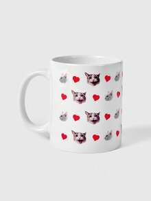1pc 11oz Personalized Name Birthday Flowers Ceramic Mug, Custom 330ml White Mug,Customized Coffee Cup With Birth Month Flower, Ideal Gift For Family And Friends On Birthday,Wedding Gift Thanksgiving,Christmas,Anniversary Mug - 330ml Horizontal Birthday Flower Mug - View 18
