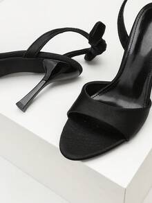 CUCCOO SZL Women Shoes Spring And Summer New Stiletto High Heels Sexy Fashion Women High Heels Sandals Outdoor Shoes Suitable For Vacation Parties Valentine's Da - Black 10 - View 3