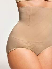 SHAPORA High Waist Shapewear Panty - Apricot - View 5