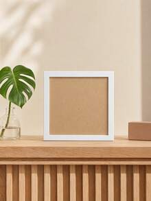 Haus Hana 1個/3個裝 鑽石畫展示框 耐用PVC塑料 極簡白色框架 多形狀 易於安裝 桌上型支架 輕量化相片架 適用於鑽石藝術、照片、版畫，適合居家、臥室、咖啡廳裝飾，絕佳禮物 - 多色 - 查看 4