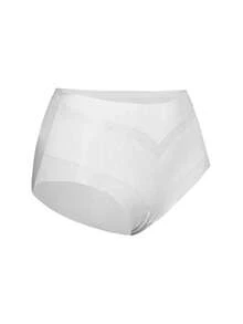 SHAPORA 2pcs/Set Women's Casual Comfortable Seamless Solid Color Ultra-Thin Fabric Shaping Briefs - Multicolor - View 9