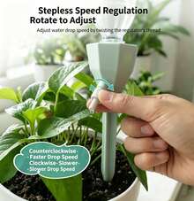1/5Pcs Automatic Plant Watering Kit With Adjustable Slow-Release Control Valve Switch, Suitable For Indoor And Garden Plant Sprayers - A - View 6