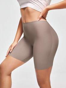 SHAPORA Women's Seamless Plain Antiexposure Shorts (3pcs/Set) - Multicolor - View 3