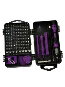 [Upgraded Screwdriver Set] 115-In-1 Upgraded Screwdriver Set | Strong Magnetic High Hardness Multi-Function Disassembly Tool Set Includes Special Shaped Screwdriver Heads, Suitable For DIY Repair - 115 In 1 - View 10