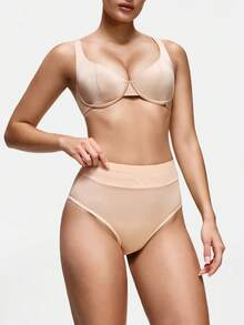 SHAPORA 1 pieza Prenda moldeadora de color albaricoque para mujer - Albaricoque - Ver 7