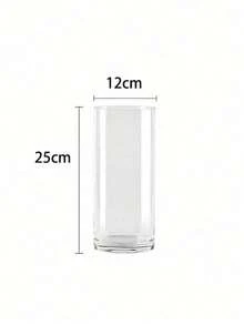 Acrylic Transparent Cylinder Vase Set, Tall Floor VasesUnbreakable Plastic Vases, Suitable For Living Room,Desk, Wedding Centerpiece Flower BouquetDecoration In Different Sizes - transparent - View 10