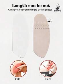 Unisex Disposable Thigh Anti-Chafing Protector Strips, Plus Size Ultra-Thin Invisible Soft Breathable Sweatproof Thigh Friction Prevention Patches, Easy Apply & Remove, Ideal For Running Hiking Travel Daily Dresses Shorts - Thin style - View 6