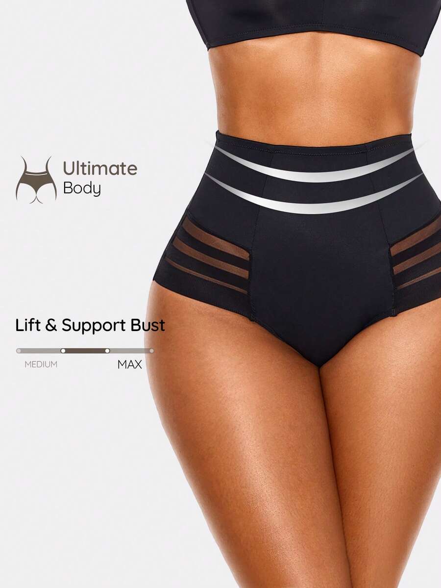 SHAPORA 女士塑身裤 - 黑色 - 查看 1
