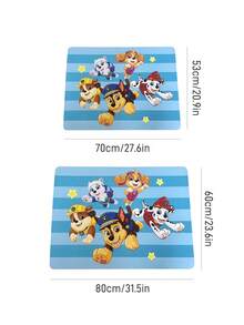 SHEIN | PAW Patrol 1 Piece LOGO Decorative Carpet - contracted design - View 3