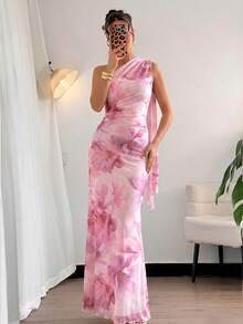 Firerie 女款夏季優雅浪漫時尚通勤性感風格奶油黃上衣，派對女款、海灘度假女款、返校畢業季女款、浪漫約會、生日、復活節女款、巴西嘉年華、音樂節、春夏女款、婚禮季、早午餐女款上衣、波西米亞上衣、仙女風上衣、優雅露肩臀部魚尾洋裝 - 彩色 - 查看 13