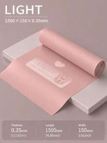 1 pieza Hoja de Tensión de Yoga para Principiantes en Casa Entrenamiento de Estiramiento Banda de Resistencia Fitness Corporal para Mujeres Banda Elástica de Danza Latina - Multicolor - Ver 10