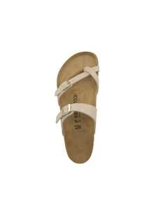 Birkenstock Mayari Birko-Flor Women's Flat Sandals Sandcastle Large 1029811 - Sandcastle - View 3