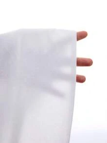 LYSMO Women's Solid Color Asymmetrical Shoulder Pleated Fashion Sexy Top Night Out White Summer - White - View 8