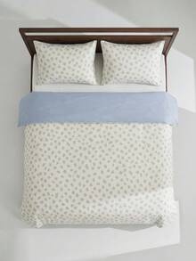 Veyra Day 3pcs Polyester Simple Retro Bow Print, Boys And Girls' Dormitory Bedding, Dormitory Dress-Up Flower Bedding Set, Zipper Closure, Suitable For All Seasons, Soft, Skin-Friendly And Breathable, Suitable For Dormitory Bed, Single Bed, Double Bed, King-Size Bed, Bedroom Bed Quilt Cover Set, Can Be Quickly Machine Washed (Including One Quilt Cover, Two Pillowcases, Excluding Inner Core) - Multicolor - View 6