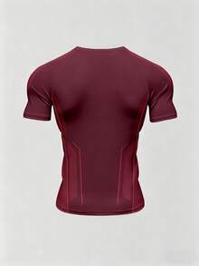 GymBeat Men's Crew Neck Slim Fit Fashion Sports T-Shirt - Multicolor - View 2