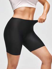 SHAPORA Women's Seamless Plain Antiexposure Shorts (3pcs/Set) - Multicolor - View 7