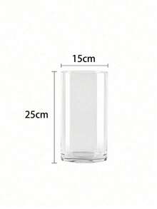 Acrylic Transparent Cylinder Vase Set, Tall Floor VasesUnbreakable Plastic Vases, Suitable For Living Room,Desk, Wedding Centerpiece Flower BouquetDecoration In Different Sizes - transparent - View 14