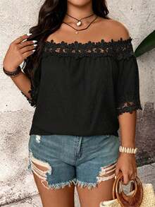 Women Plus Wedding Other Wear - Black - View 3