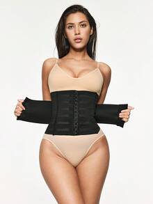 SHAPORA 1件装黑色女士束腰带 - 黑色 - 查看 3