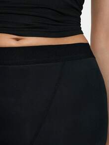 SHAPORA Women's Popular Minimalist Solid Color Fashion Comfortable High Cost-Effective High Quality Safety Shorts, Single Pack - Black - View 6