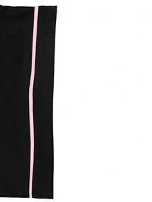 Aesthetic Post Men's Short Sleeve Crew Neck Letter & Number Print Sports T-Shirt - Black - View 6