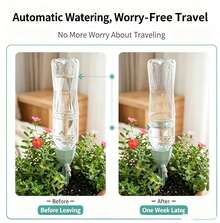 1/5Pcs Automatic Plant Watering Kit With Adjustable Slow-Release Control Valve Switch, Suitable For Indoor And Garden Plant Sprayers - A - View 5