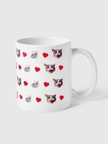1pc 11oz Personalized Name Birthday Flowers Ceramic Mug, Custom 330ml White Mug,Customized Coffee Cup With Birth Month Flower, Ideal Gift For Family And Friends On Birthday,Wedding Gift Thanksgiving,Christmas,Anniversary Mug - 330ml Horizontal Birthday Flower Mug - View 17